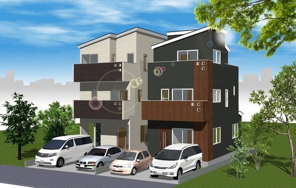鶴ケ舞1丁目　新築戸建て_画像1